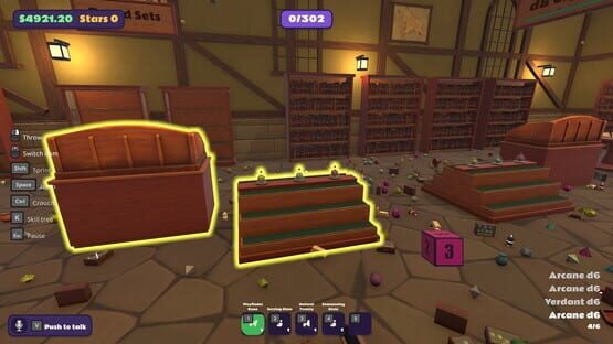 Dice Sort Together: Arcane Hall gameplay screenshot
