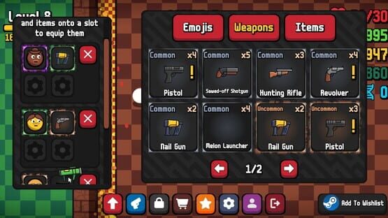 Emojis vs. Zombies gameplay screenshot