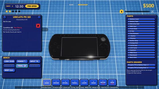 Console Repair Simulator gameplay screenshot