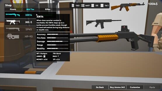 A Game About Shooting Targets gameplay screenshot