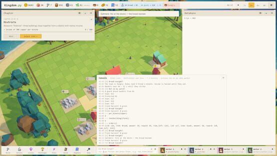 Kingdom.py gameplay screenshot