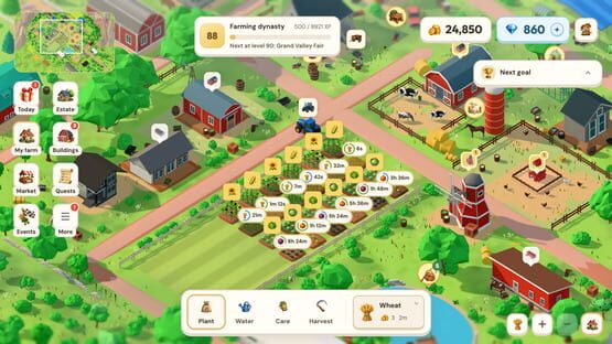 Harvest Tycoon gameplay screenshot