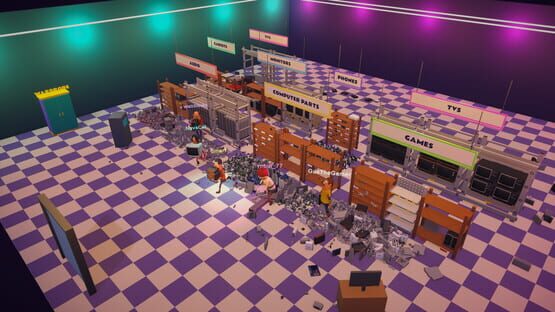 Retro Chaos: Together Tidy Up screenshot 2