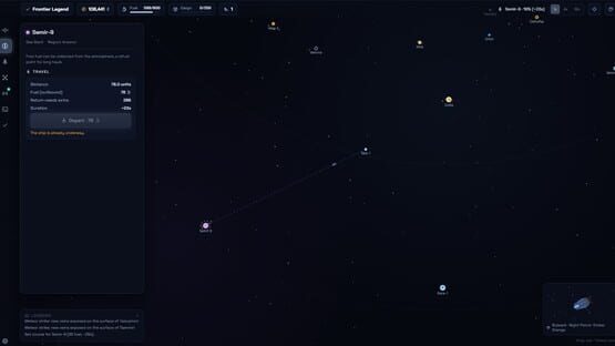 Space Travelers gameplay screenshot