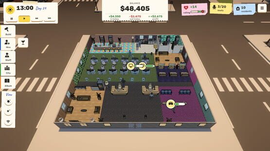 My Little Empire: Cyber Lounge gameplay screenshot 9