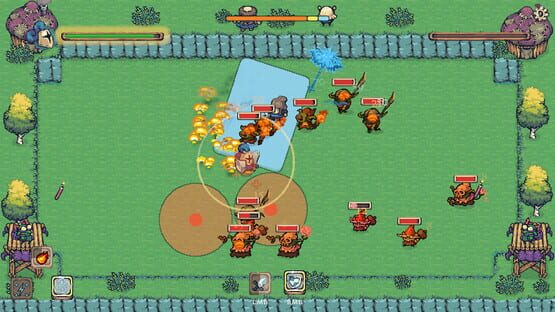Tiny Knight and the Corrupted Crystal gameplay screenshot
