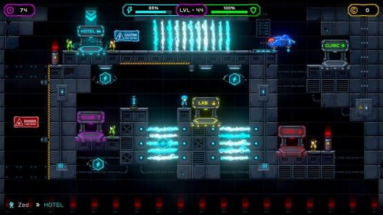 Skygrid Courier gameplay screenshot