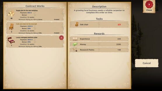 Timber & Fortune screenshot