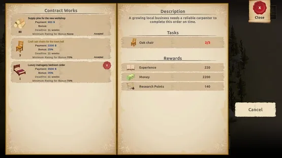 Timber & Fortune screenshot 1