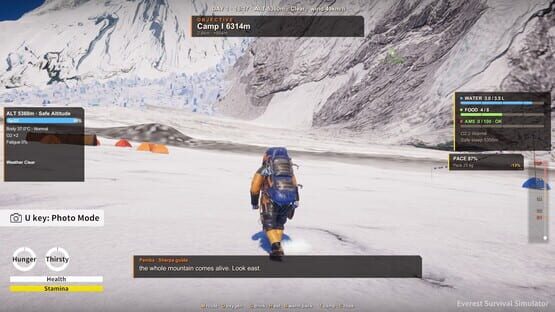 Everest: Survival Simulator kuvakaappaus 4