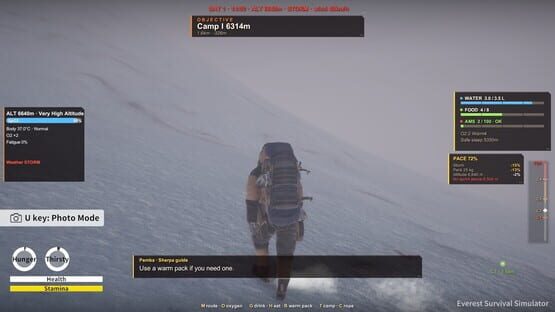 Everest: Survival Simulator kuvakaappaus 8