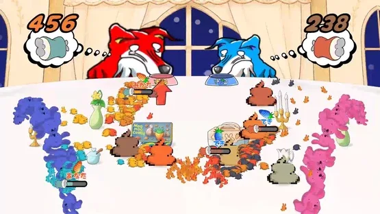 Mogumogu! Poop Battle screenshot 2