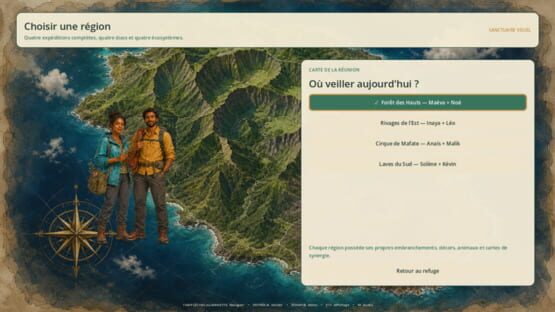 Zarlor: Le Sanctuaire des Veilleurs gameplay screenshot