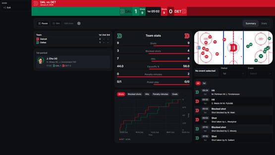 Hockey Legacy Manager 27 gameplay screenshot