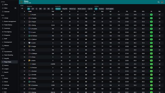 Hockey Legacy Manager 27 gameplay screenshot
