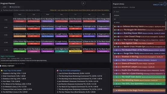Television Dynasty Manager screenshot 2