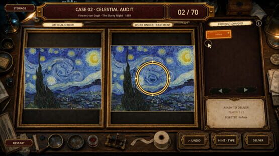 Masterpiece Malpractice gameplay screenshot