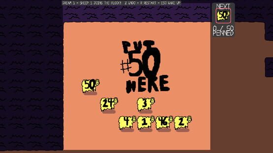 Carrot Count Sheep gameplay screenshot