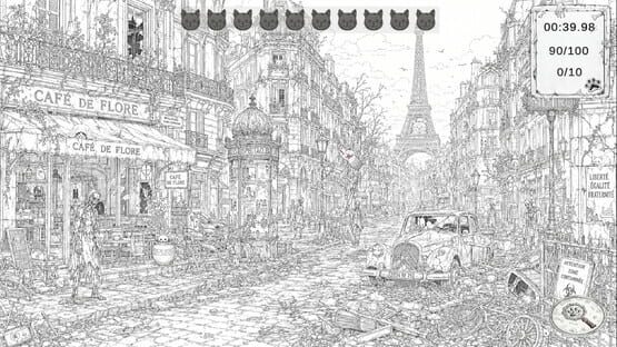 Zombie Mystery: 100 Hidden Cats screenshot 7