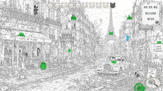 Zombie Mystery: 100 Hidden Cats screenshot 4