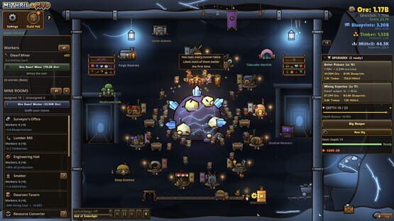 Mithril & Mud gameplay screenshot
