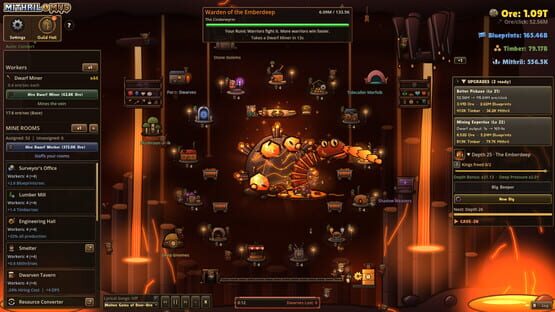 Mithril & Mud gameplay screenshot