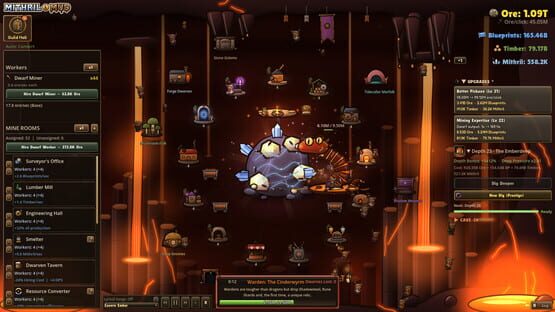 Mithril & Mud gameplay screenshot