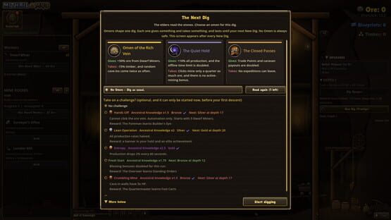 Mithril & Mud gameplay screenshot