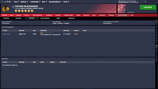 Franchise Hockey Manager 13 screenshot 7