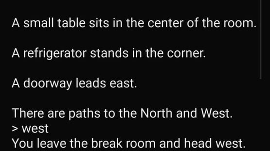 Bork: A Text Adventure screenshot