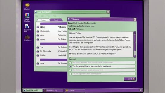 Ask Pythia gameplay screenshot
