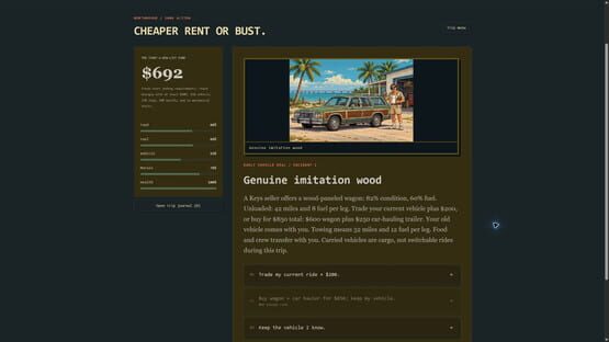 The Florida Trail gameplay screenshot