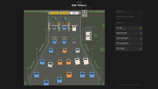 Toll Idle gameplay screenshot