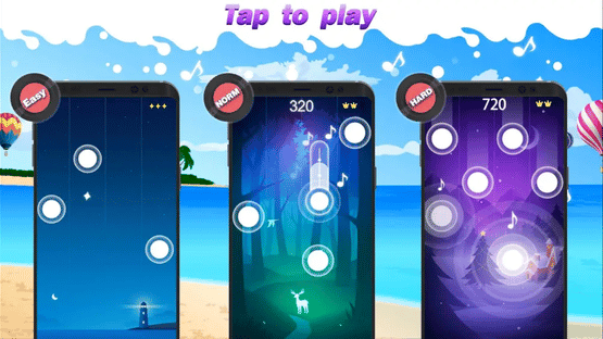 Magic Piano Tiles 2018 - Music Game Screenshot