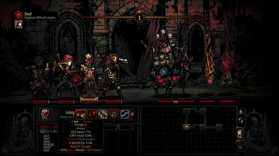 Képernyőkép erről: Darkest Dungeon: The Crimson Court
