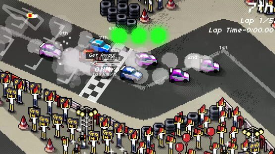 Képernyőkép erről: Super Pixel Racers