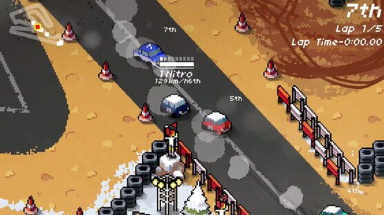 Képernyőkép erről: Super Pixel Racers