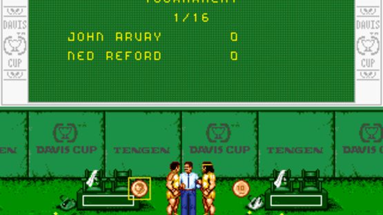 Davis Cup Tennis Screenshot