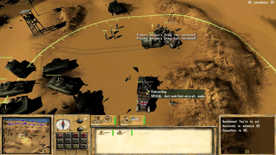 Afrika Korps vs Desert Rats Screenshot