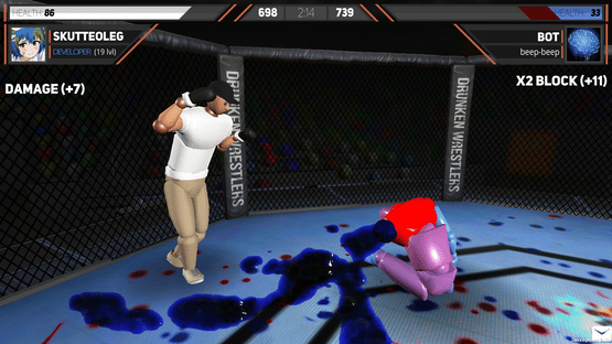 Drunken Wrestlers 2 Screenshot