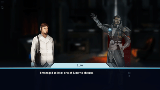 S.A.I.A awaknening: a Robothorium visual novel Screenshot