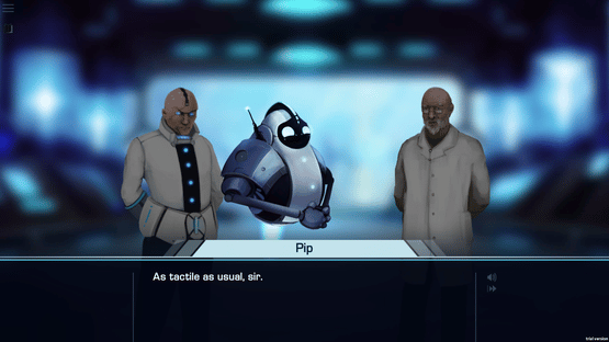 S.A.I.A awaknening: a Robothorium visual novel Screenshot