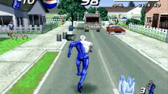 Pepsiman Screenshot