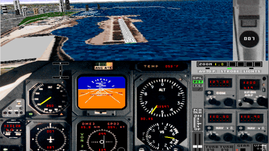 Microsoft Flight Simulator 5.0 Screenshot