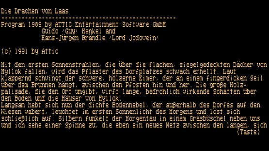 Die Drachen von Laas Screenshot