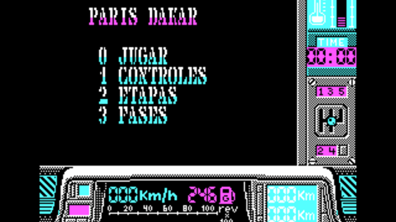 Paris-Dakar Screenshot