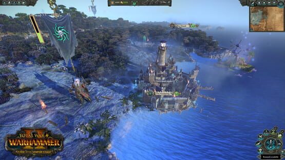 Képernyőkép erről: Total War: Warhammer II - Curse of the Vampire Coast