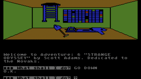 Scott Adams' Graphic Adventure #6: Strange Odyssey Screenshot