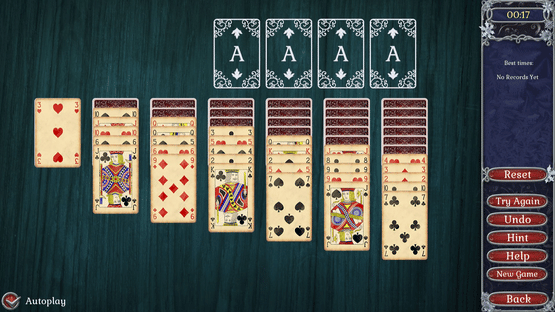 Jewel Match Solitaire Winterscapes Screenshot