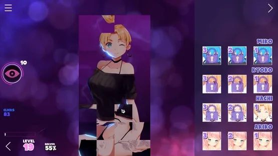 Hentai Mosaique Puzzle screenshot 2